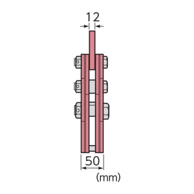 レールクランプ　40/50kgNレール　50/60kgレール