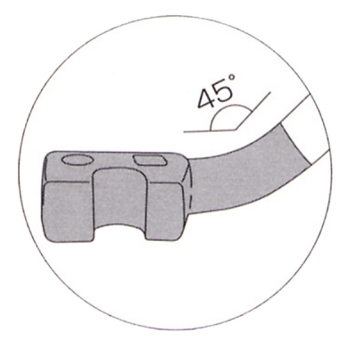 鉄筋曲棒  （S型長ハンドル）　10mm×450mm