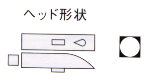 超硬付バールトンカチ（木柄）  24mm