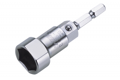電動ドリル用 レースウェイ用ソケット(6.35角軸) 全長75mm