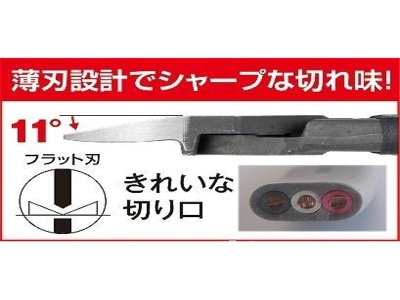 偏芯VFニッパ(フラット)