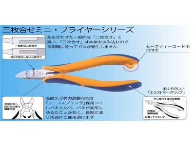 三枚合せニッパ