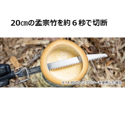 ゼットソーレシプロ　竹伐採用300mm　P3.0　刃のみ