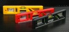 【エビス】 水平器　220mm　 ディレクターレベル　 ED-22DLM　 黒・黄・赤の3色