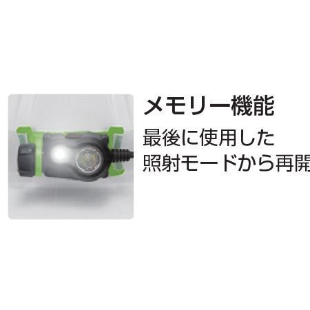 タジマツール/TJM ペタLEDヘッドライトU301セット2 LE-U301-SP2|工具 
