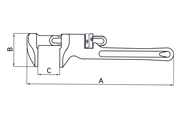 ハマコS.S 防爆モーターレンチ 口開き70mmまで CBMW-70|工具、大工道具